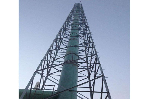 蚌埠脱硫烟囱塔安装方法