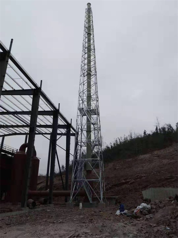 塔架式烟囱塔施工方案